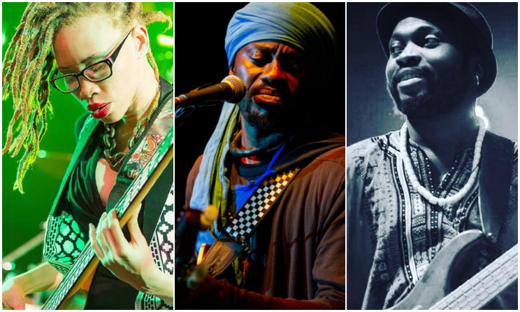 Maah khoudia Keïta, Alibeta et Christian Obam.