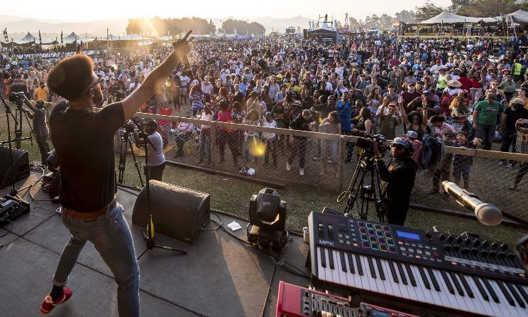 The MTN Bushfire 2021 Digital Series will be streamed on the festival's upcoming website. In the photo: an artist performing at MTN Bushfire. Photo: MTN Bushfire