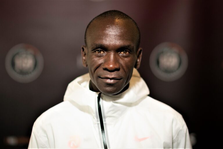 Kenyan marathon great Eliud Kipchoge will give a keynote speech at the event.