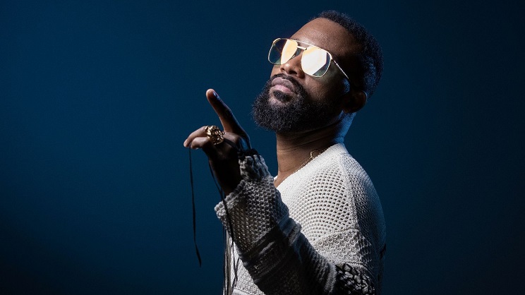 Fally Ipupa. (Photo) : afp.com/Joel Saget.