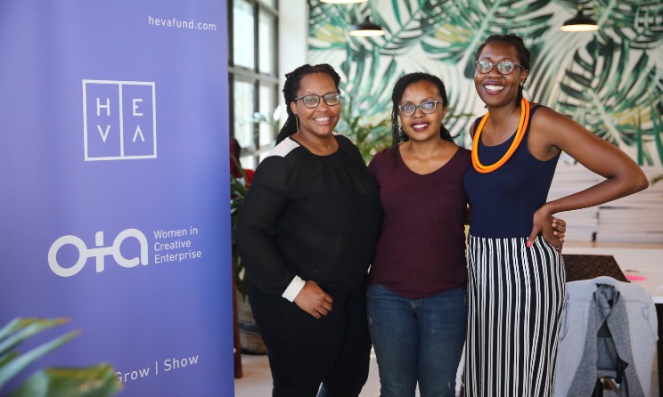 HEVA partner and investment manager Wakiuru Njuguna (middle). Photo: HEVA