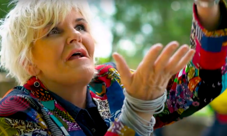 PJ Powers in a scene from the ‘Bayete Mzansi’ music video. Photo: YouTube