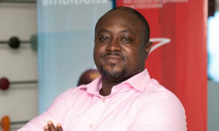 Vodafone Ghana sales manager for small to medium enterprises Chris Adusei.
