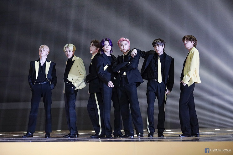 Le groupe de K-pop BTS. (Photo) : Facebook/BTS.