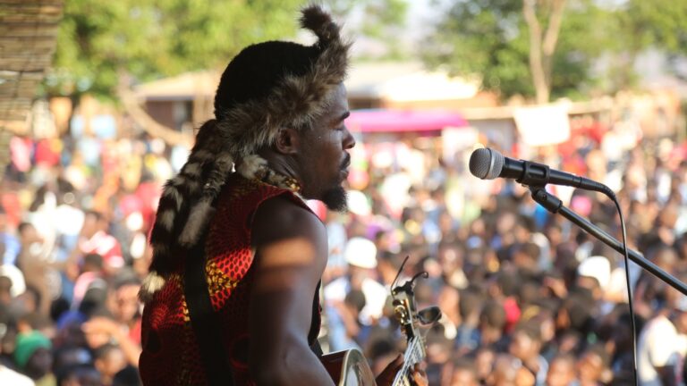 Malawian musician Faith Mussa performing at the 2016 edition of Tumaini Festival.