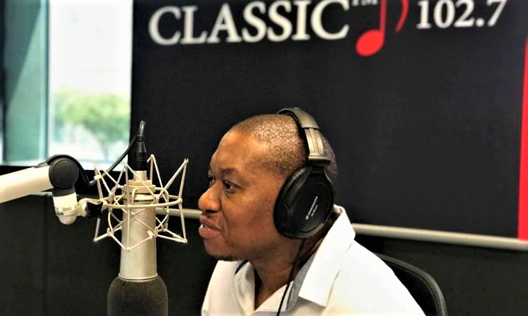 South African conductor and radio host Kutlwano Masote. Photo: Facebook