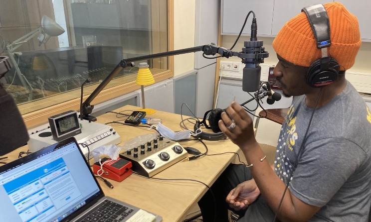 Zimbabwean interdisciplinary artist Masimba Hwati was selected for the residency between 1 April and 30 June. Photo: Radio Art Residency
