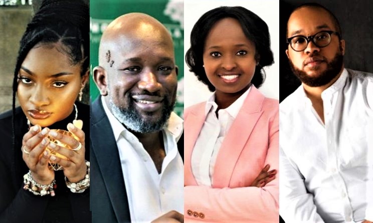 Tems, Ruddy Kwakye, Angela Ndambuki and Piriye Isokrari.