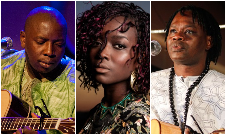 Vieux Farka Touré, Awa Ly et Baaba Maal.