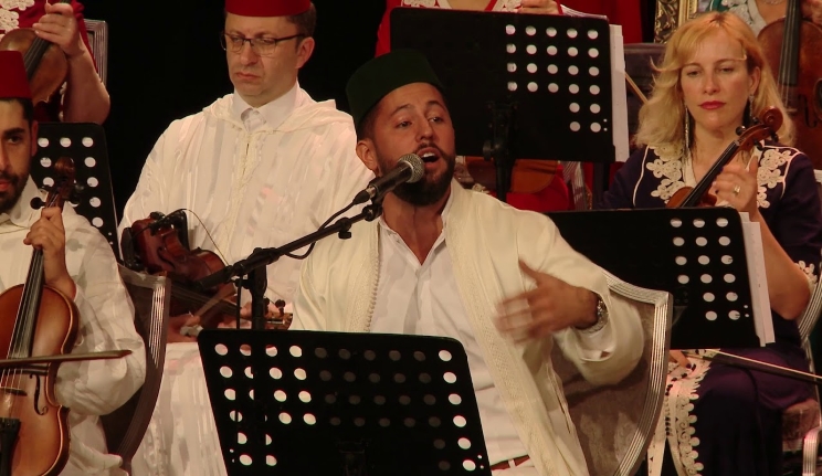 L'orchestre andalou d'Ashdod à l'ouverture du festival Andalussyat à Casablanca en 2018