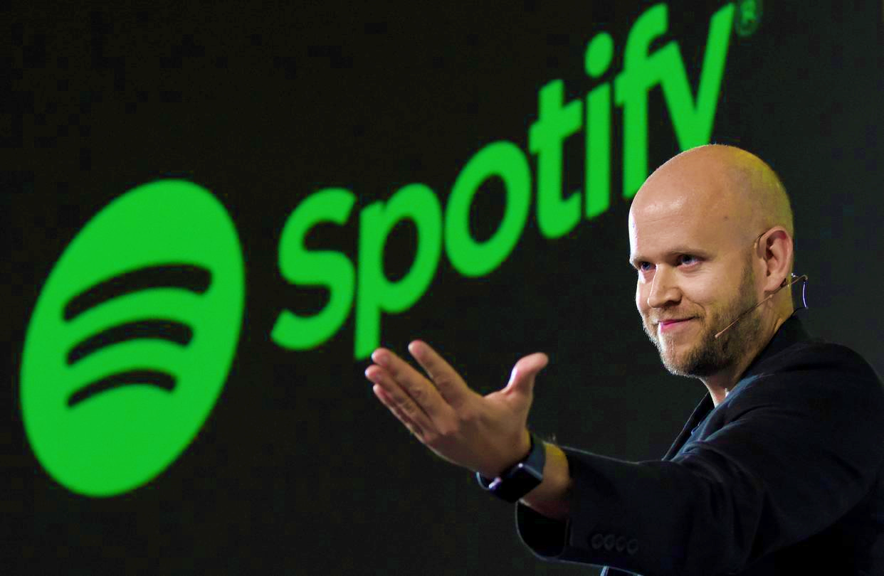 Spotify CEO Daniel Ek.
