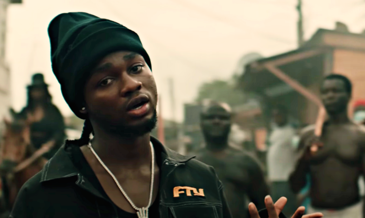 A still from Omah Lay's Understand video.