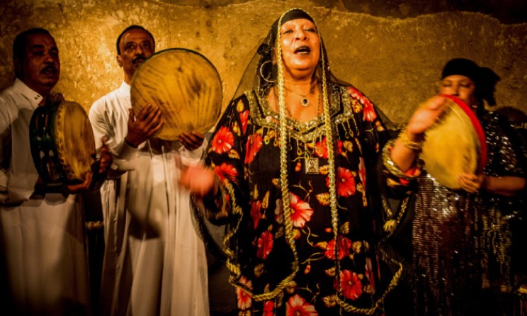 Egyptian zār ensemble Mazaher.