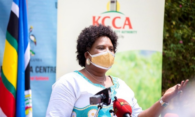 Ugandan Minister for Gender, Labour and Social Development Betty Amongi.
