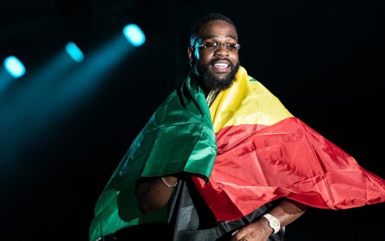 Le chanteur franco-camerounais Tayc (Photo) : Facebook Ousmane Pictures.