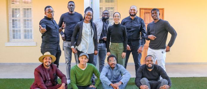 Goethe-Institut Namibia’s CEP beneficiaries for 2021. Photo: Shy Guy