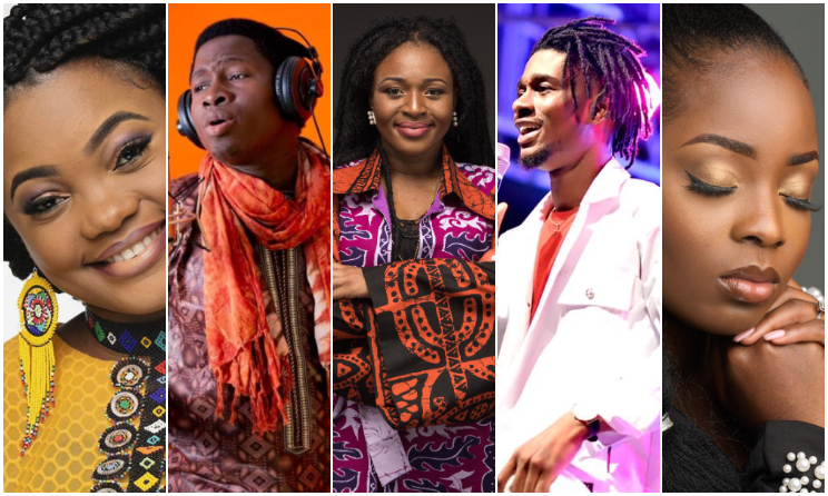 Deborah Lukalu, Bernard Cissa, Dena Mwana, KS Bloom et Rosny Kayiba.