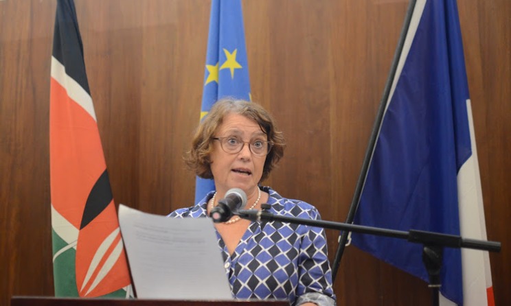 French ambassador to Kenya Aline Kuster-Menager. Photo: Douglas Okiddy