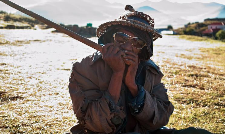 Un joueur de lesiba (Photo) : Tsiklonaut.