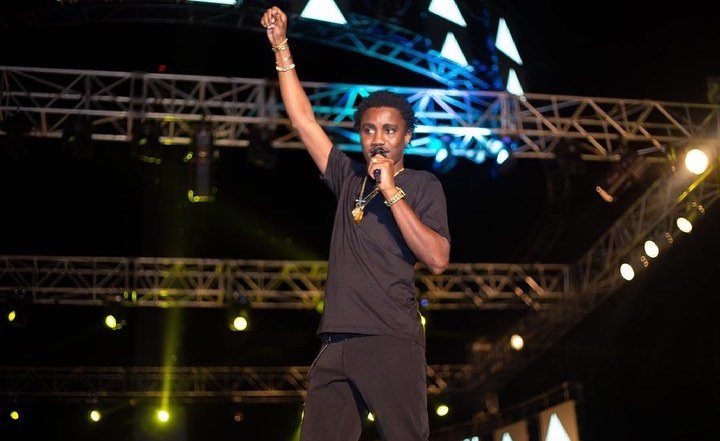 Wally Seck sur scène (Photo) : Facebook Officiel.