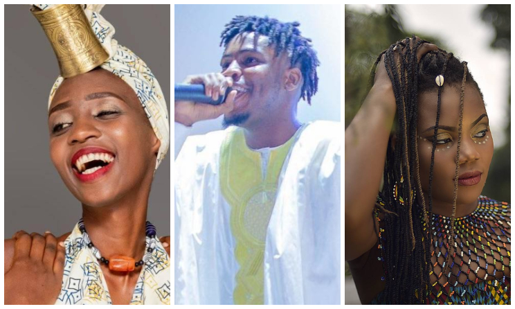 Bernice The Bell, Donko M'boup et Licelv Mauwa.