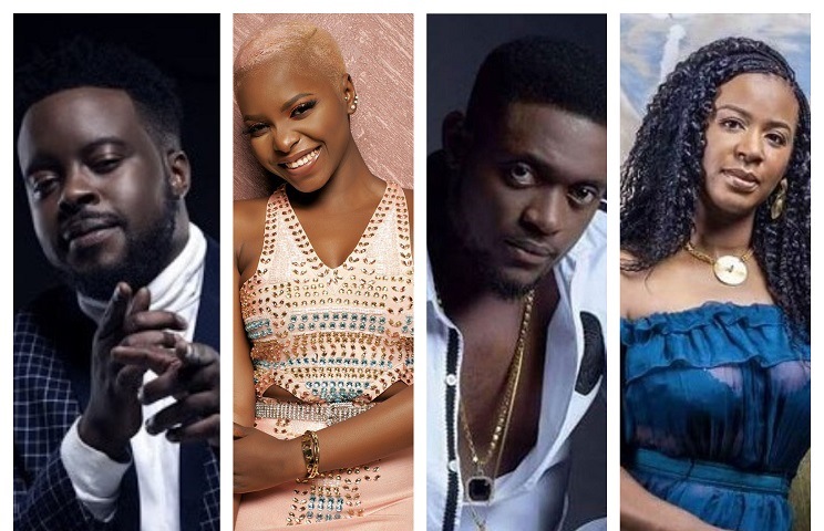 Locko, Daphné, Salatiel et Charlotte Dipanda, nominés au Canal 2'Or Act 13.