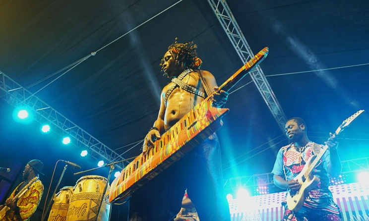 A showcasing artist at ACCES 2019 in Accra, Ghana. Photo: Music In Africa
