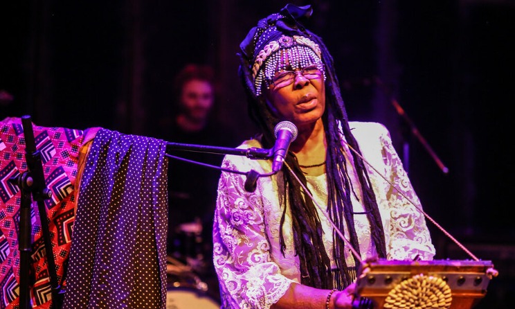 Zimbabwean mbira player Stella Chiweshe. Photo: Digital in Berlin