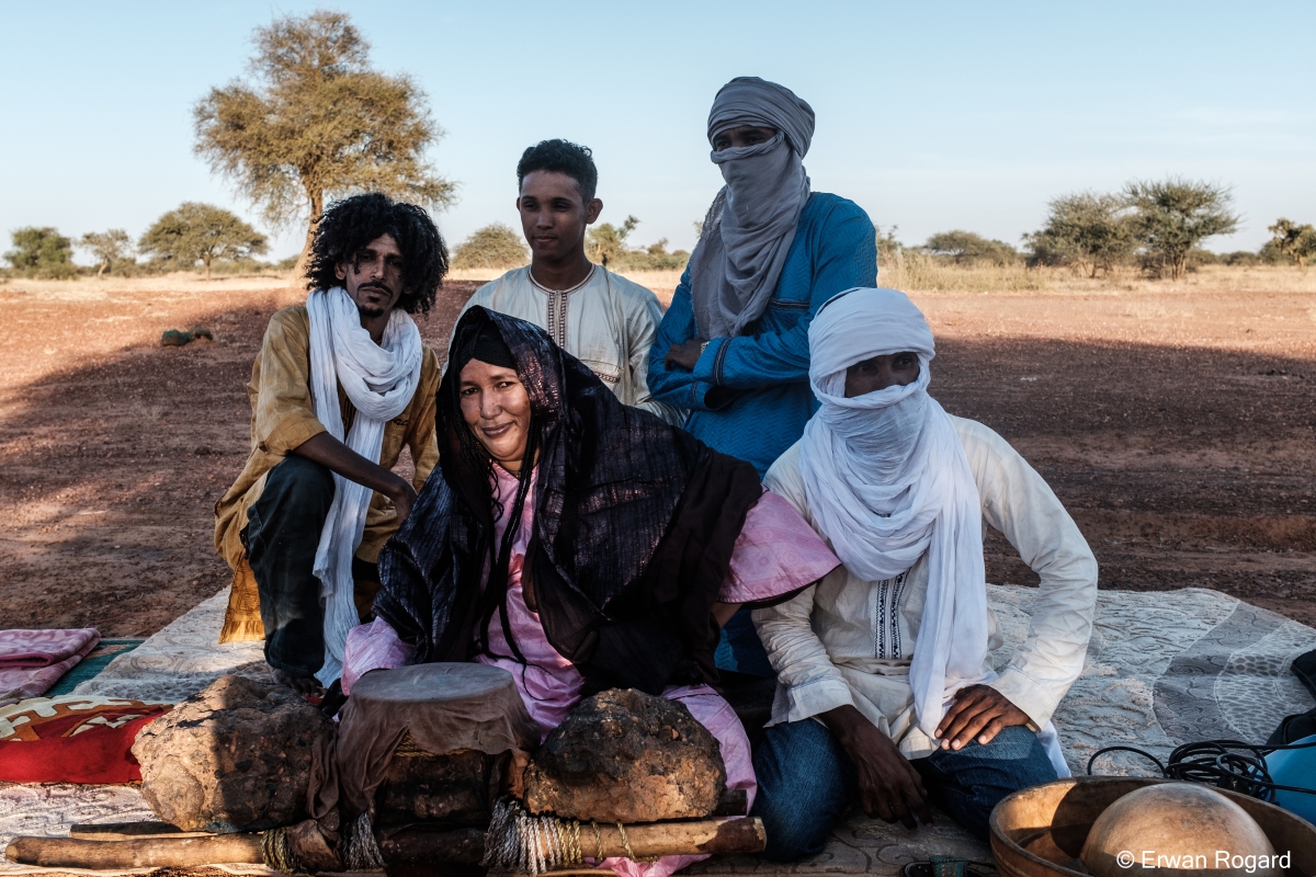 (Photo) : le groupe nigérien Dag Tenere - Erwan Rogard.