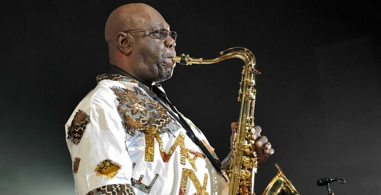 Manu Dibango. (Photo) : Edmond Sadaka/RFI.