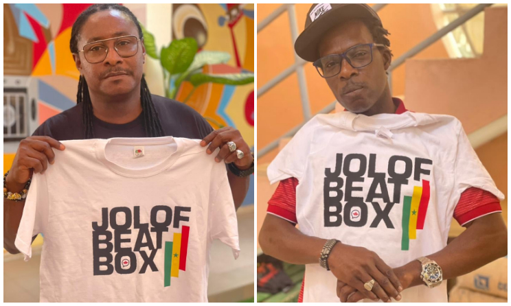 (Photo) : les rappeurs sénégalais Didier Awadi et Matador.