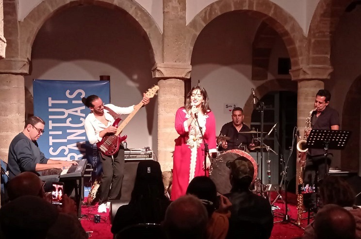 Un concert à l'Institut français du Maroc, Essaouira, novembre 2021. (Photo) : Facebook/IF Maroc