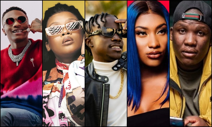 Wizkid, Lady Du, Nutty O, Aya Nakamura et Busta 929.