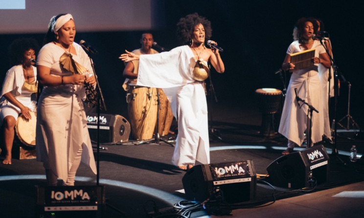 Reunionese band Simangavole performing at a previous IOMMA. Photo: Le Studio Éphémère