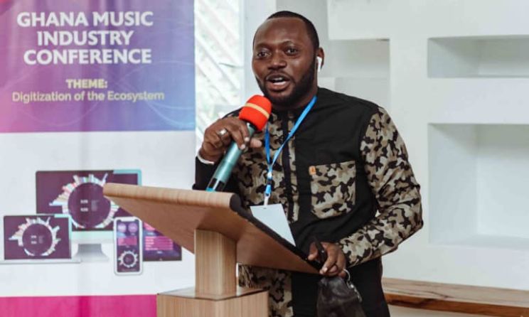 MUSIGA head of membership and business Richmond Adu-Poku.
