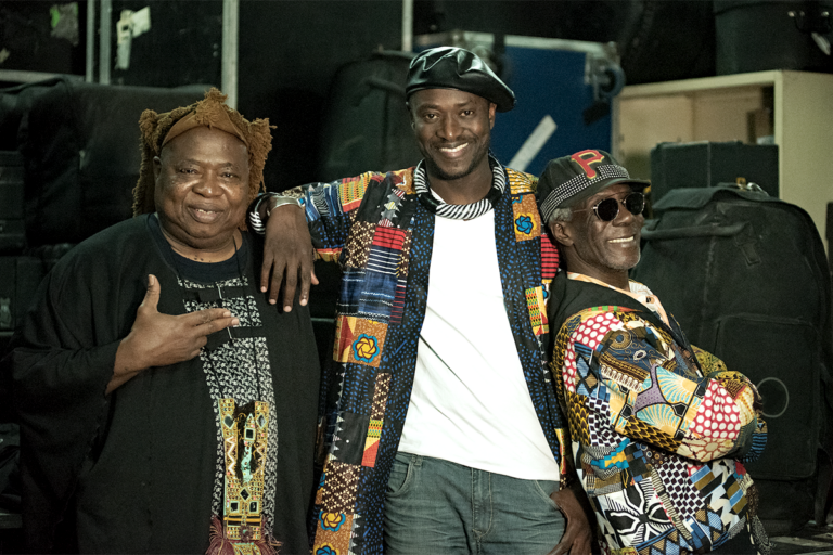 (Photo) : le trio 368 degrés, attendu au Ségou'Art - Festival sur le Niger 2022 - @Christian Laviso.