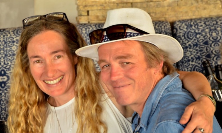 Valiant Swart and his wife Lanelle Nolte.