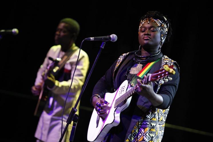 (Photo) : La chanteuse sénégalaise Mariaa Siga a participé au Mapas 2021