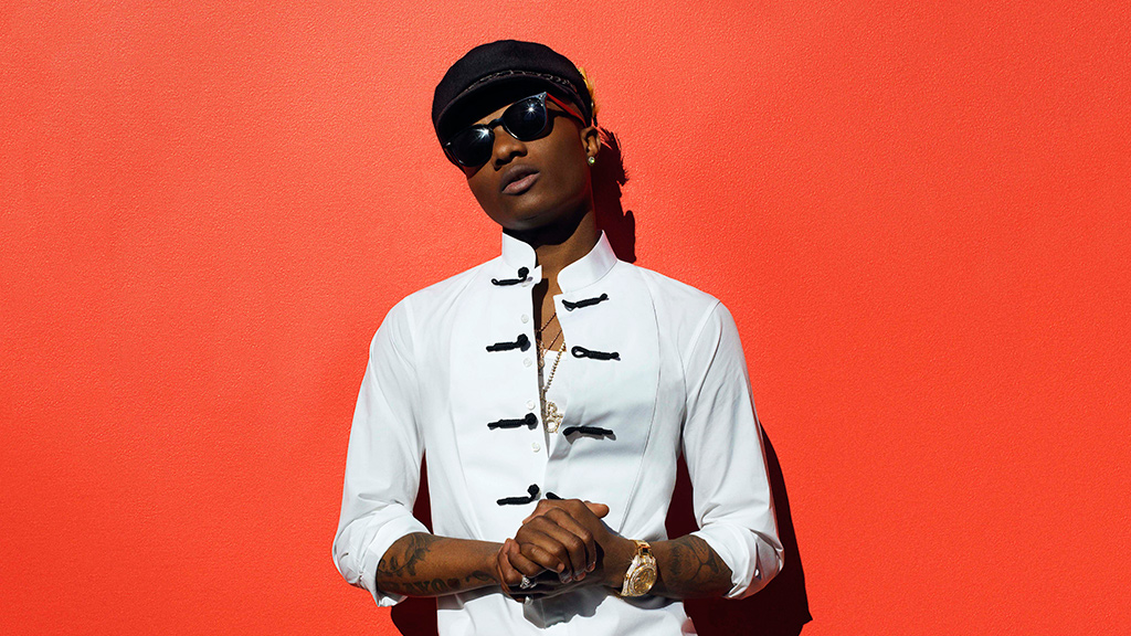 La star nigériane de l'afrobeat Wizkid