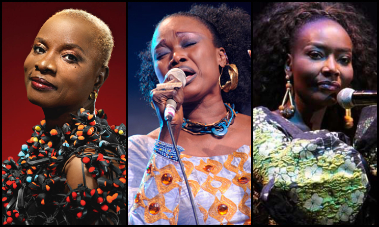 (Photo) : Angélique Kidjo, Oumou Sangaré et Coumba Gawlo.