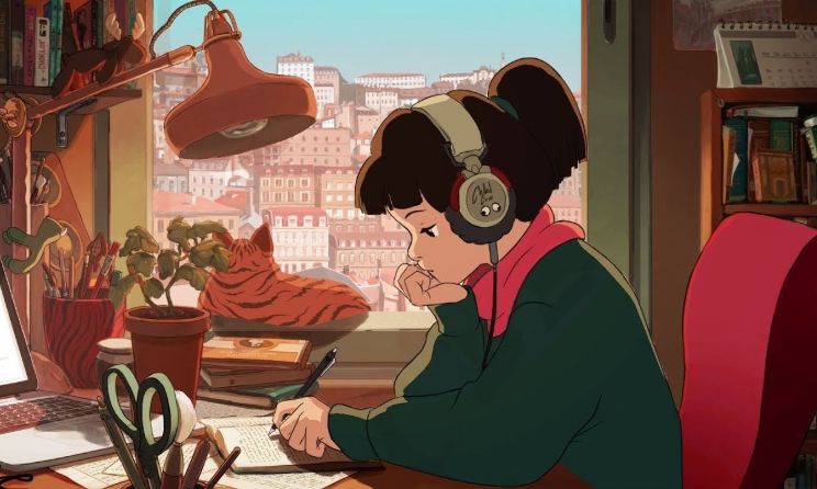 The application deadline is 1.59am on 15 March. In the photo: A still a Lofi Girl video.
