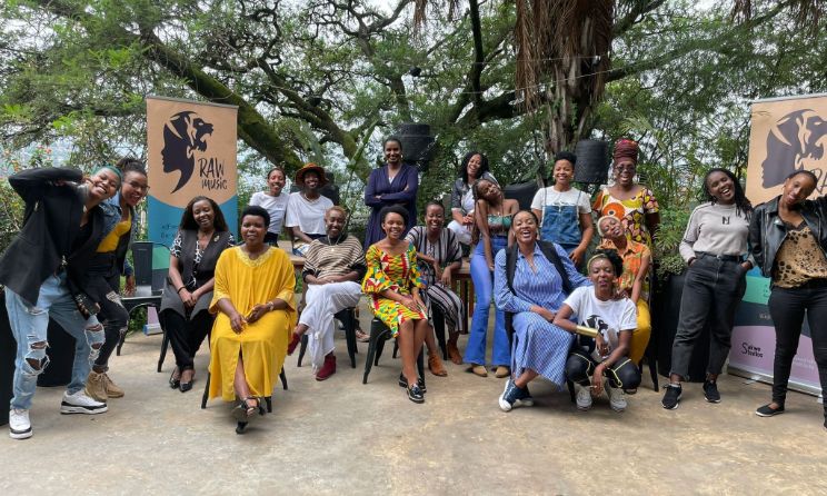 Participants at the RAW Music symposium.