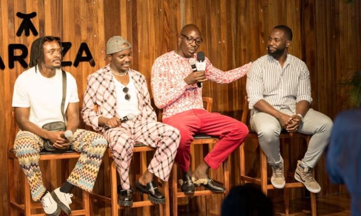 Sauti Sol’s members have teamed up with Shahara as creative co-founders.