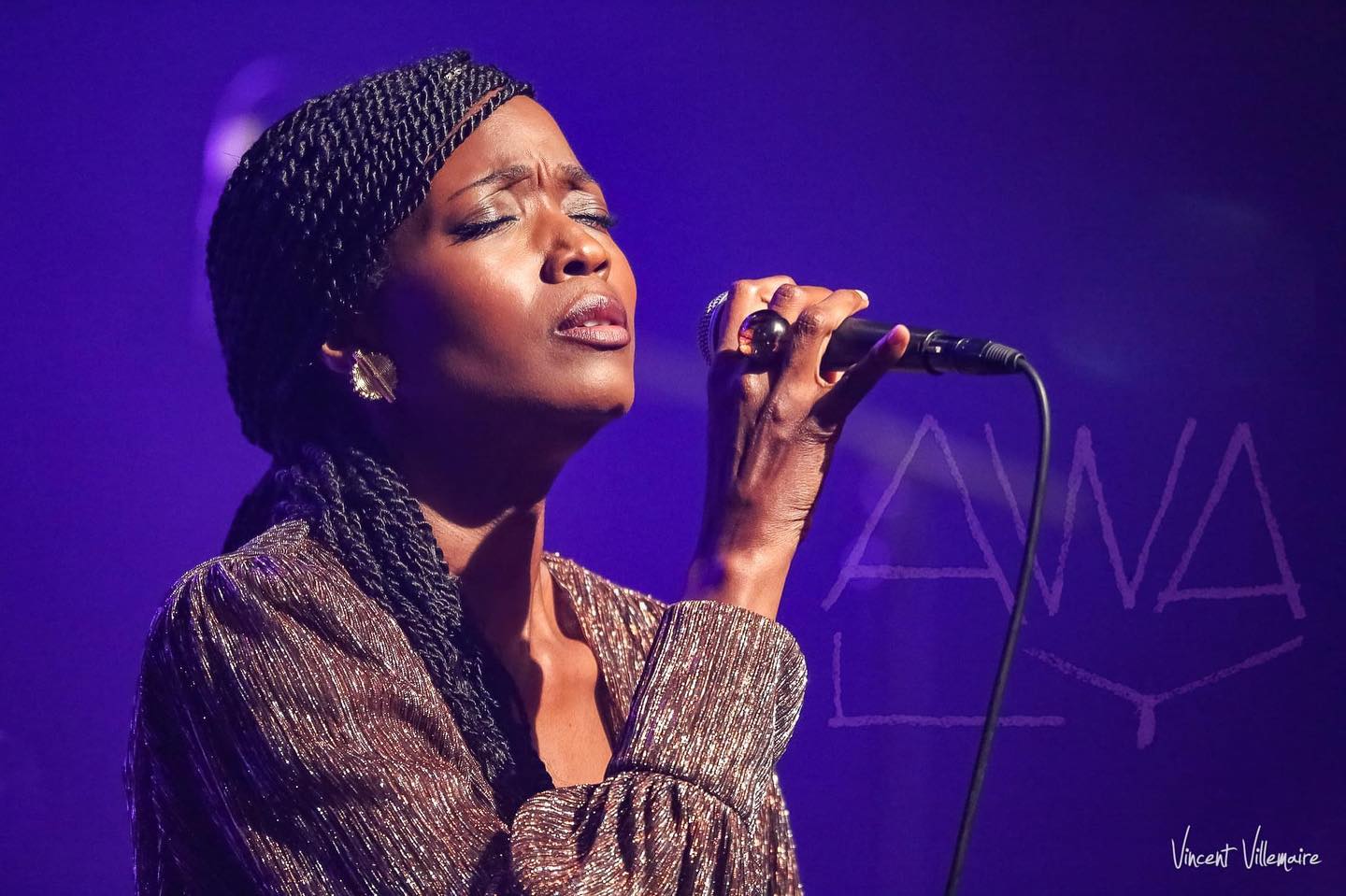 (Photo) : la chanteuse sénégalaise Awa Ly - Vincent Villemaire.