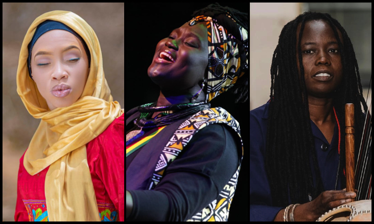 (Photo) : Maah Khoudia Keita, Mariaa Siga et Senny Camara.