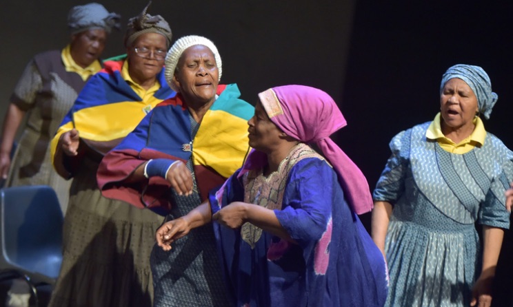 A performance during a previous Vavasati International Festival at the South African State Theatre. Photo: Oupa Mokoena