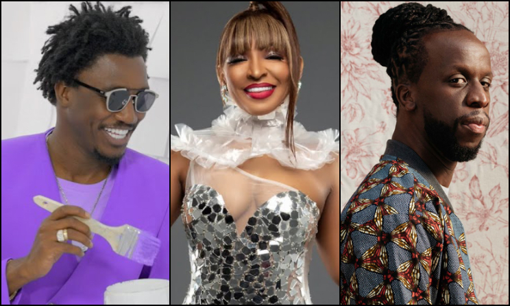 Wally Seck, Viviane Chidid et Youssoupha.