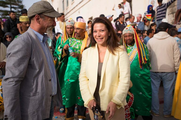 Neila Tazi à Essaouira, lors d’une précédente édition.