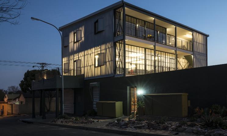 The LAPA artist residency space in Brixton, Johannesburg. Photo: Dave Southwood