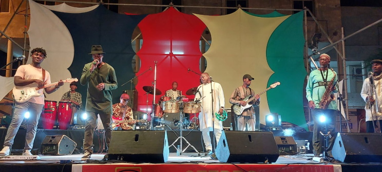 Orchestra Baobab sur la scène du Stereo Africa Festival 2022 (Photo) ; Facebook Officielle de Stereo Africa 432
